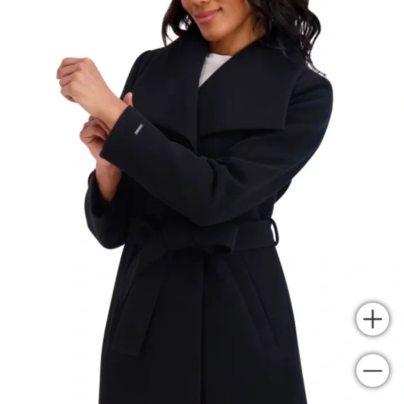 NWOT Tahari Ladies' Faux Wool Wrap Coat